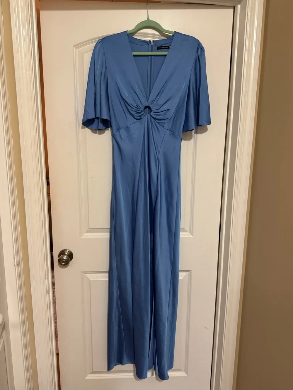 Abercrombie & Fitch French Blue O-ring Maxi Dress- Tall
